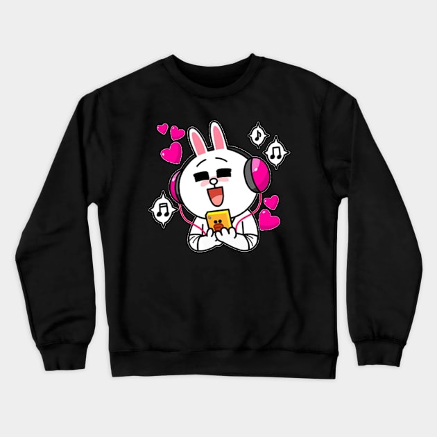 brown and cony Crewneck Sweatshirt by ezzobair